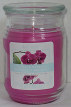 Ashland Scented Candle NEW 17 oz Large Jar Single Wick ORCHID &amp; CURRANT - £15.66 GBP