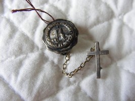 Vintage San Miguel Mission Santa Fe New Mexico Pin 15-i - $29.69