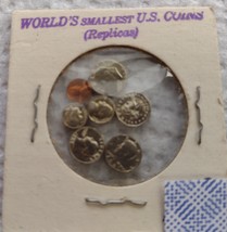 World&#39;s Smallest U.S. Coins, 7-piece Novelty Set - £7.95 GBP