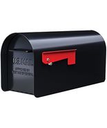 Gibraltar Mailboxes Ironside Large Capacity Galvanized Steel Black, Post... - $2,119.33 MXN