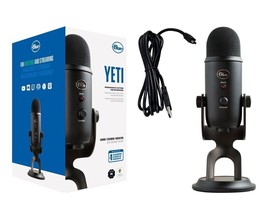 Blue 988-000100 Blue Yeti Professional Multi-Pattern USB Condenser Microphone - £59.53 GBP