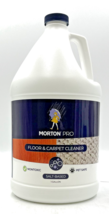 Morton Pro Salt-Based Floor &amp; Carpet Cleaner Nontoxic Pet Safe 1 Gallon - £24.88 GBP