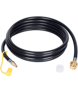 12FT Quick Connect Propane Hose for RV to Grill,1/4&quot; Female Quick Discon... - $47.32 CAD