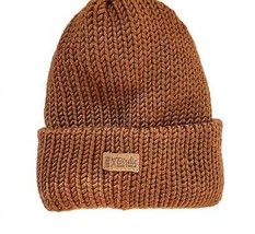 Little Birdie Design Studio unisex double knit winter cap in KOMBUCHA - size - £34.03 GBP