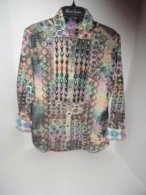 Robert Graham Raimondo Classic Shirt Size Medium Item image 2