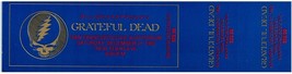 Vintage Grateful Dead Ticket Stub Neuf Ans Veille 1983 San Francisco Neu... - £88.72 GBP