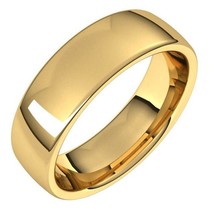 18K Yellow Gold 6 mm European Comfort Fit Wedding Band - £842.16 GBP+