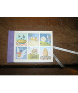 Lavender Leather Binding Nursery Rhyme Mini Photo Album - £3.15 GBP