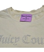 Y2K Juicy Couture x Forever 21 Yellow Rhinestone Logo Shirt Women’s Plus... - $548.17 MXN