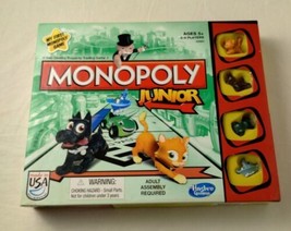 Hasbro Monopoly Junior Board Game - Good Condition - Clean - Missing 1 Chance  - £7.01 GBP