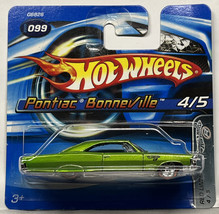2005 Hot Wheels &#39;65 Pontiac Bonneville Red Lines Short Card Variation - £4.75 GBP