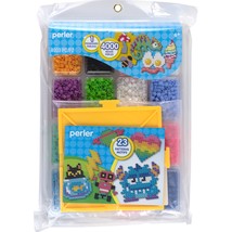 Perler Deluxe Fused Bead Tray w/Pegboard 4,000/Pkg- - £19.60 GBP
