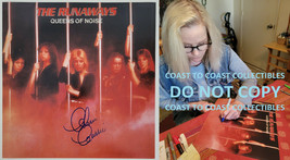 Cherie Currie signed The Runaways Queens of Noise 12x12 album photo COA proof - £139.31 GBP