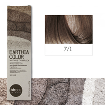 EARTHIA COLOR Clean Vegan Hair Color by BBCOS (7/1- ash blond) 