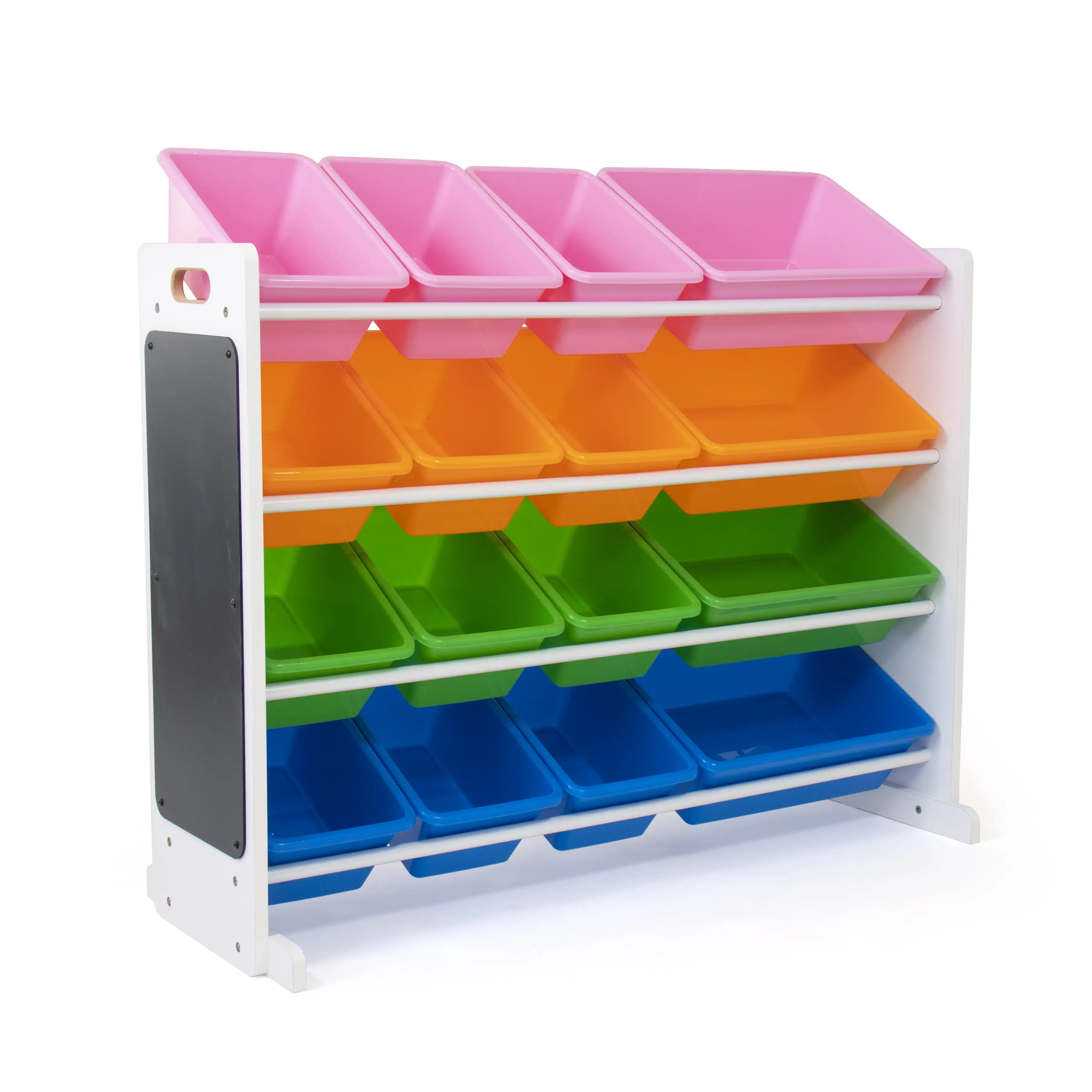 Humble Crew Kids  Toy Storage Organizer with Chalkd and 16 Multi Color Bins Tool - £77.33 GBP