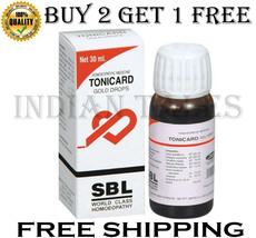  SBL Tonicard Gold Drops Homeopathic Medicine For Heart Pain 30ml - Free ship - £14.95 GBP