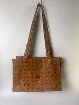 MCM Shoulder Bag Visetos Pattern Monogram Leather 1216E - $158.59