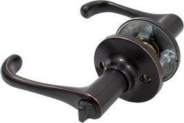 LEVER HANDLE, MEMPHIS PRIVACY BED/BATH, VINTAGE BRONZE, STONE HARBOR HL5... - $869.64 MXN