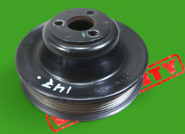 06-09 range rover xf  xk 4.2 engine motor coolant water pump pulley 2W93... - $44.87