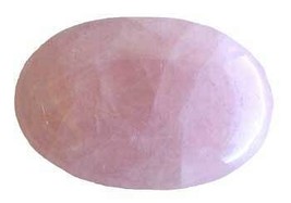 Rose Quartz palm stone - $608.68 MXN