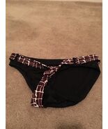 AO Women&#39;s Swim Bikini Bottom Belted Front Tie Size 12 Multi-Color - $34.61 CAD
