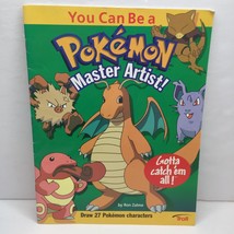 Vintage Nintendo 1996 You Can Be A Pokemon Master Artist Draw Characters Zalme - £11.74 GBP