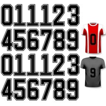 24 Pcs Iron On Numbers, Jersey Heat Transfer Numbers 0 To 9 For Team Uni... - $20.15