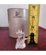 Swarovski Crystal Figurine Shepherd Nativity Christmas Vintage 7475 with... - $56.09