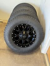 Mayhem Warrior Wheels Matte Black 17x7.5 5x108/5x114.3 Toyo AT3 Tires TP... - €769,50 EUR