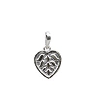 Traditional Indian Style enamel sterling silver pendant for women - £15.22 GBP