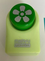 Marvy Uchida Paper Punch Flower with Petals 1&quot; Card Making 1 inch Paper Crafting - £9.61 GBP