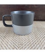 Starbucks Coffee 2018 Charcoal Gray Ceramic Mug With Silver Glitter 12 f... - £5.18 GBP