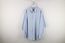 Vtg 90s Streetwear Mens 17 34/35 Thrashed Oxford Collared Button Down Sh... - $19.75