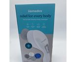 Vibration Body Massager BY HoMedics Hot &amp; Cold Relief 5 Massage Attachments - $21.68