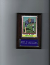 Milt Sunde Plaque Minnesota Vikings Football Nfl C - £1.54 GBP