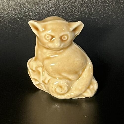 Wade Whimsies Series 1 Bush Baby Red Rose Tea Made in England Canadian Release - $4.99