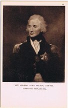 Postcard Vice Admiral Lord Nelson 1758-1805 - £3.96 GBP