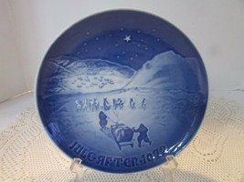 Royal Copenhagen B&amp;G Denmark 7-1/8&quot; Collector Plate Christmas In Greenland 1972 - £7.87 GBP