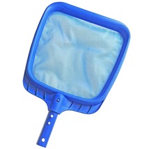 Heavy Duty Swimming Pool Leaf Skimmer Net With Strong Reinforced Handle For Clea - £18.37 GBP