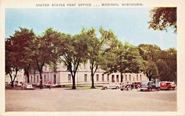 Madison Wisconsin ~ Stati Uniti Ufficio Postale ~ Vecchio Auto ~ Circa Raggio - £6.01 GBP