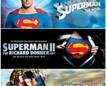 Superman - The Movie / The Richard Donner Cut / Returns Blu-Ray NEW Dama... - $9.78