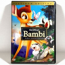 Walt Disney&#39;s - Bambi (2-Disc DVD, 1942, Platinum Ed)  - £4.62 GBP