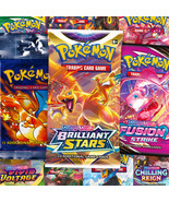 Pokemon Booster Pack BUNDLE (1995 - 2022) Base Set Trading Cards, Chariz... - £19.54 GBP