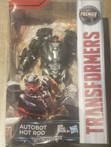 Transformers The Last Knight Premier Edition Deluxe Class Autobot Hot Rod - £115.44 GBP