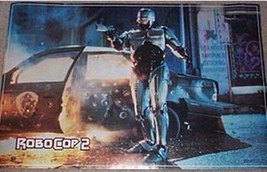 Robocop 2 Movie Robocop Firing Pistol Beside Car Photo Poster NEW UNUSED - £6.16 GBP
