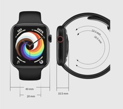 Smart Watch Touch Bluetooth Heart Rate Fitness Sport Waterproof For Andr... - $307.18 MXN