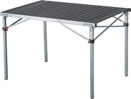 Kingcamp Aluminum Folding Lightweight Roll Portable Stable Table, Silver... - $2,168.55 MXN