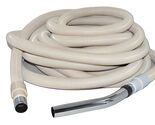 1 Central Vac Hose 06-1101-93 Central Vac 50FT Metal End CP White Centra... - $81.65
