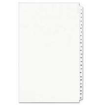 Avery Legal Dividers, Standard Collated Sets, Legal Size, Side Tabs, 1-25 Tab Se - $4.49