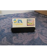 Metal Brushed Black Business Card Holder Desk Accessory Desktop Executive - $10.97 CAD